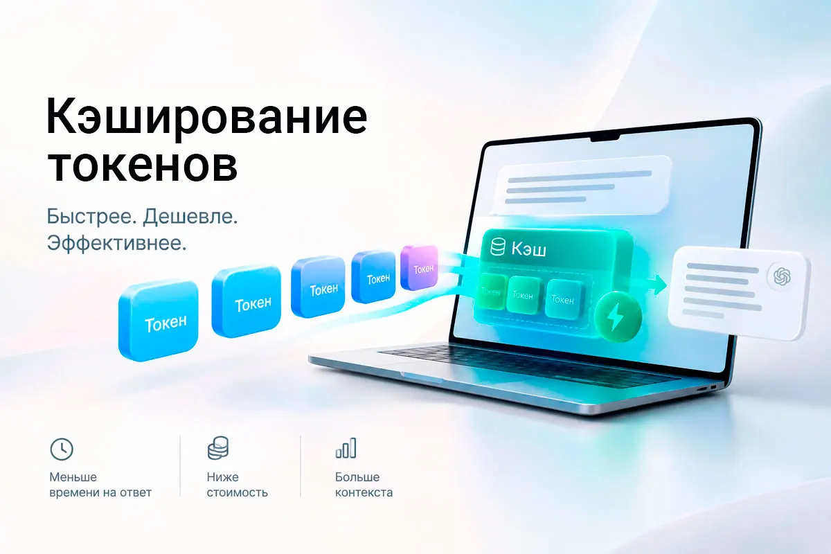 Процесс кэширования токенов